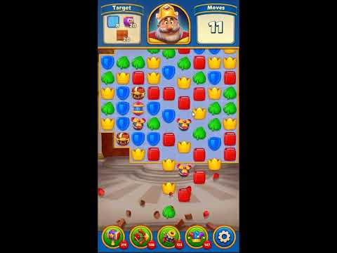 Royal Match Level 3552 - NO BOOSTERS GAMEPLAY 👑 | SKILLGAMING ✔️