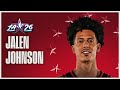 Jalen Johnson S BEST PLAYS 2026 NBA All Star Reserve