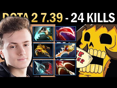 Clinkz Gameplay Miracle with 24 Kills and Rapier - TI14