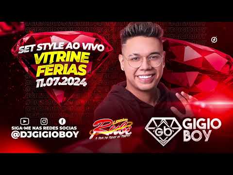 CD AO VIVO GIGIO BOY NO VITRINE FÉRIAS - LENDÁRIO RUBI - 11,07,2024