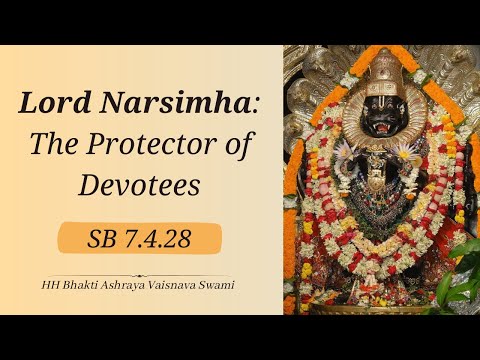 Lord Narsimha: The Protector of Devotees | SB 7.4.28 | Jalandhar | HH Bhakti Ashraya Vaisnava Swami