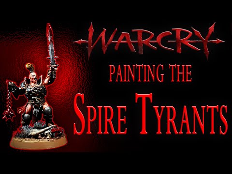 Quick Painting the Spire Tyrants for Warcry