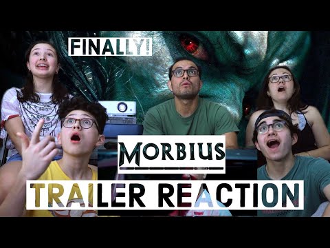 FINALLY!! OUR MORBIUS - TEASER TRAILER REACTION!! || with OUR NEW PROJECTOR UNBOXING || MAJELIV