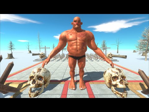 50X Skeleton Warrior vs every unit - Animal Revolt Battle Simulator