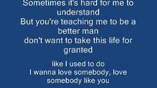 I Wanna Love Somebody Like You - Keith Urban Lyrics