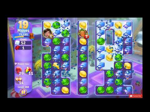 Wonka's World of Candy Level 568 NO BOOSTERS - A S GAMING ✔