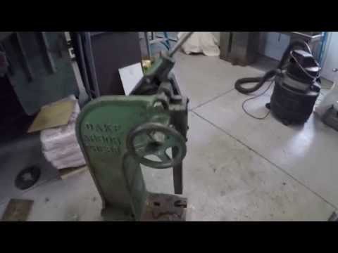 Dake 2 1/2 arbor press