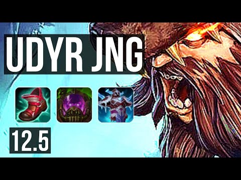 UDYR vs HECARIM (JNG) (DEFEAT) | Rank 5 Udyr, 6/2/8, Dominating | NA Master | 12.5