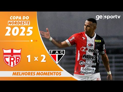 Gols e lances de CRB x Ferroviário