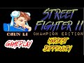 Street Fighter 2 Champion Edition - Chun Li Gameplay (Full clear) - Hardest Difficulty