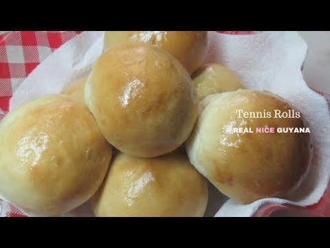 Tennis Rolls, step by step Recipe Video I Real Nice Guyana.