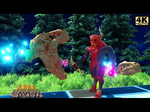 ENEMIES RUN UP and ATTACK T-REX  OASIS DEATH RUN - Animal Revolt Battle Simulator