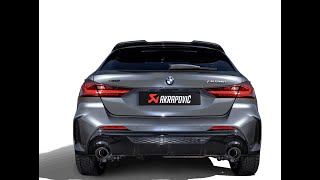 Video: Akrapovic Evolution Line Titan Duplex Racing-Komplettanlage ab Kat BMW M135i xDrive F40