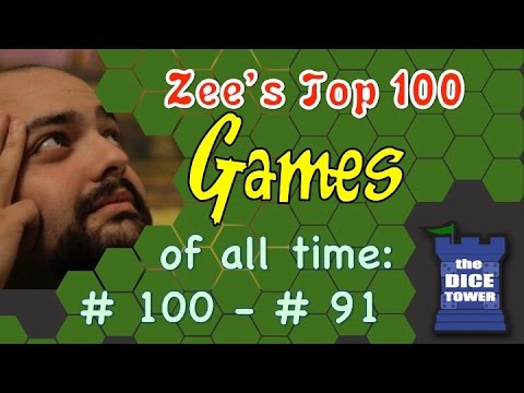 Zee's Top 100 Games of all Time: # 100 - # 91