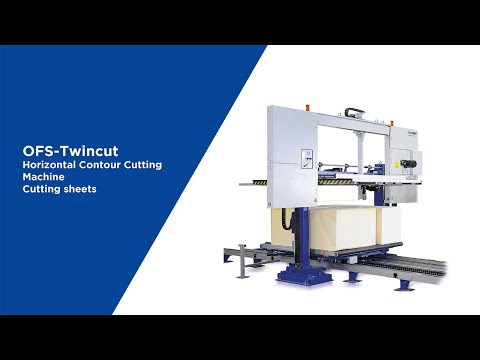 OFS-Twincut Horizontal contour cutting machine - cutting sheets - EN