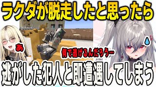 ホロ鯖サマーパークのアトラクションで使うラクダが脱走したと思ったら即犯人と遭遇したリオナ【響咲リオナ/⻁⾦妃笑⻁/FLOWGLOW/ホロライブ/切り抜き】