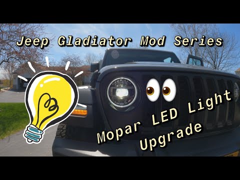 Jeep Gladiator Mod Review Series - Mopar LED Light Upgrade