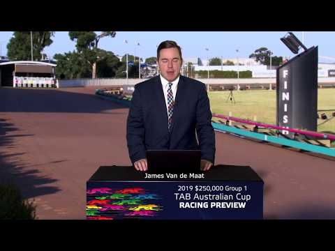 2019 Group 1 TAB Australian Cup James' selections
