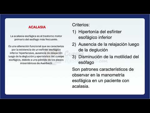Acalasia (Cirugía)