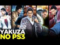 AÇÃO EM MUNDO ABERTO TODOS OS 10 JOGOS YAKUZA DO PS3