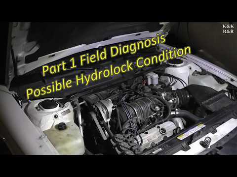 1995 Oldsmobile 88 3.8L Series II Upper Intake Mainfold Coolant Leak Part 1 Diagnose Hydro-lock