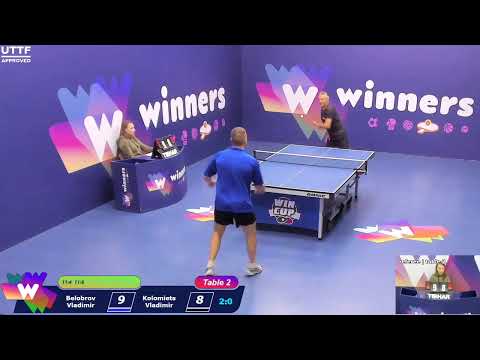 WINners CUP table 2  07.10  Belobrov Vladimir - Kolomiets Vladimir  13:30