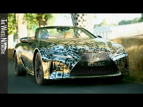 2020 Lexus LC Convertible Prototype unveiled at Goodwood Festival of Speed