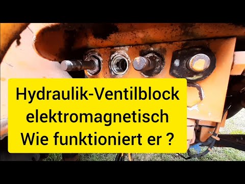 Hydraulik Ventile elektromagnetisch - Wie funktioniert es?