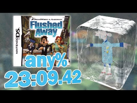 Flushed Away DS - any% Speedrun in 23:09.42
