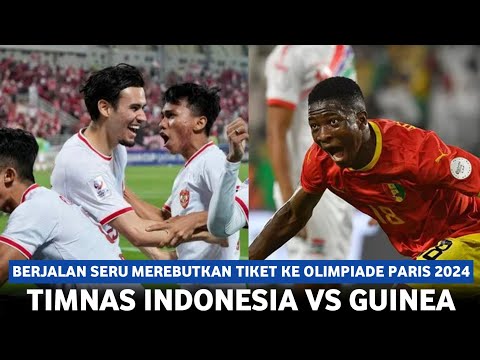 🔴 LANGSUNG || LIVE RCTI TIMNAS INDONESIA VS GUINEA • PLAY OFF ROAD TO OLIMPIADE PARIS 2024 Ilustrasi