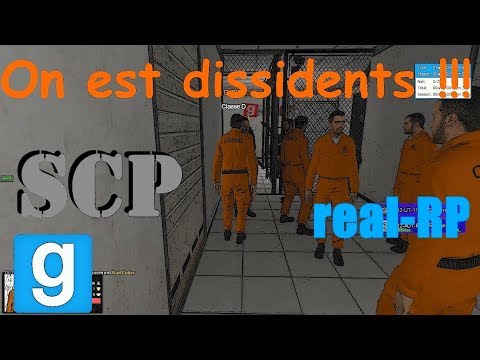 Les classes D dissidentes !!! Gmod SCP RP REAL RP