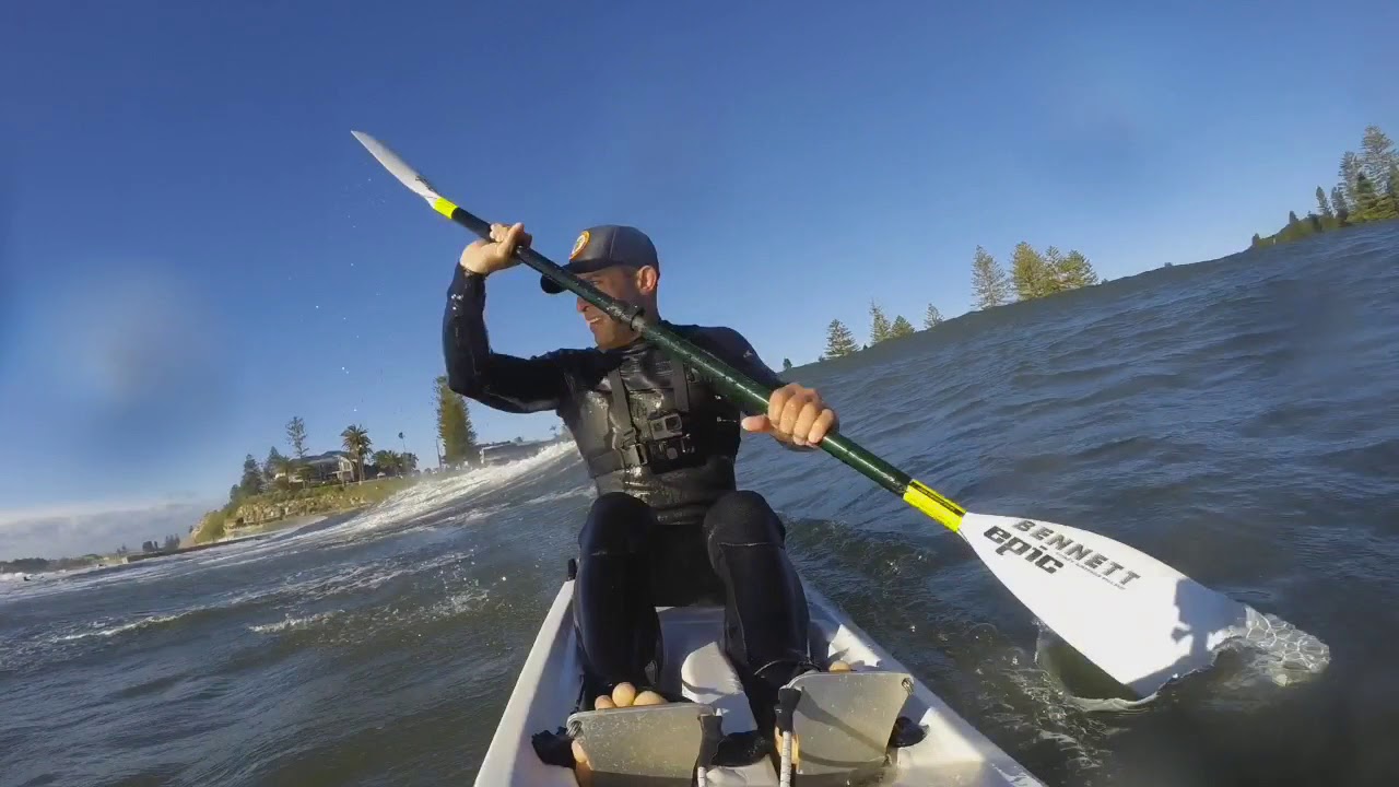 Surfski paddle