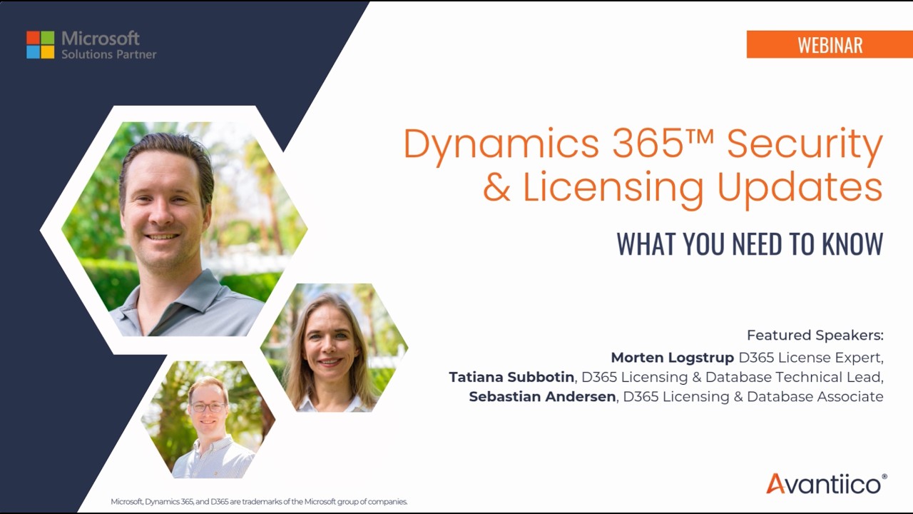 Dynamics 365 F&SCM Licensing & Telemetry Update – October 2025