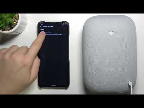 How to Change Alarms / Timers Volume in Google Nest Audio?