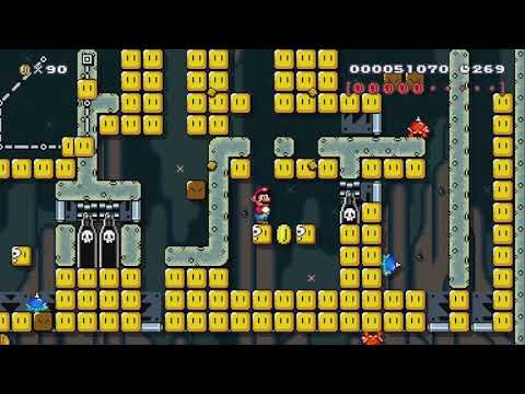 Going Down 2: Going Deeper by Ganon95 - Gameplay - SUPER MARIO MAKER
