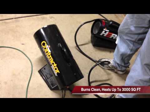 Mr. Heater 125,000 BTU Portable Propane Forced Air Heater MH125FAV