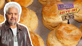Guy Goes Berserk for Biscuits & Gravy in Portland 🤤 | Diners, Drive-Ins and Dives | Food Network
