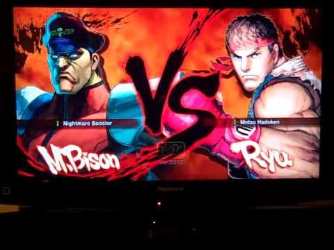 SSF4 AE v2012 Ranked - umataro42 (Bison) vs Pburgman23 (Ryu)