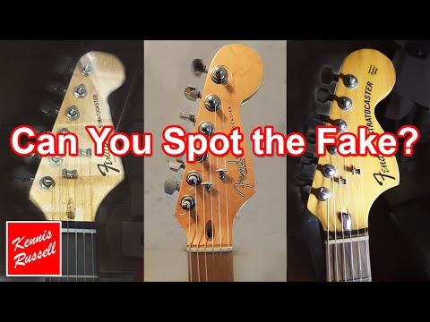 Three Fender Stratocasters... 1 Fake and 2 Real | Try and Spot the Fake
