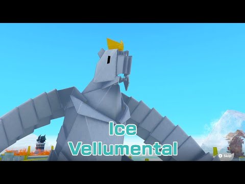 Paper Mario The Origami King (Ice Vellumental Boss Fight)
