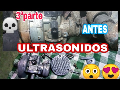 #3 VESPINO🚰 LIMPIAR CARBURADOR CON ULTRASONIDOS🛠️DESMONTAR Y MONTAR💀 vespino sport chustarra