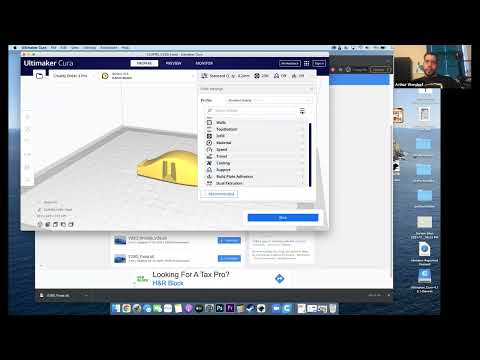 Thingiverse to 3D Print: Step 2 - Cura