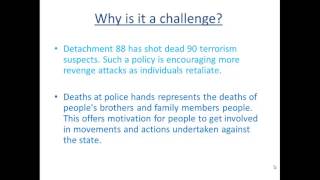 Exam Revision Counter Terrorism