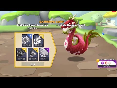 Dragon Mania Legends | Gathering Light Event | Lantern dragon