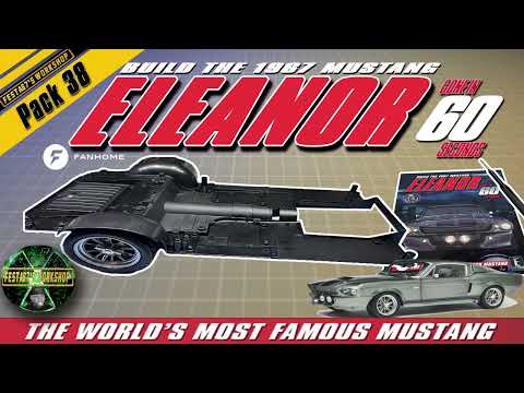 BUILD The 1967 MUSTANG ELEANOR From GONE IN 60 SECONDS In 1:8 Scale - Fanhome - Fanhome - Pack 38