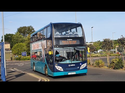 Journey on Route 45 | YJ58FHN/7560 - Arriva Northumbria: Dennis Trident 2/ADL Enviro 400
