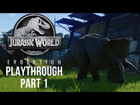Jurassic World Evolution Campaign Playthrough Part 1 - Life Finds a Way