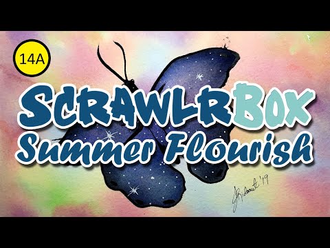 Summer Flourish | Daler Rowney AquaFine Watercolour First Impressions