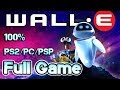 Wall e Walkthrough 100 Full Game Longplay ps2 Psp Pc