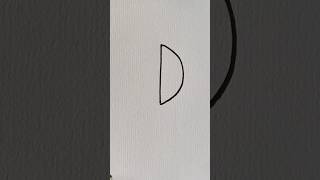 Alphabet D #art #youtubeshorts #kidstv #ytshorts #diy #kidsart #kidsvideo #kids #shorts #youtube